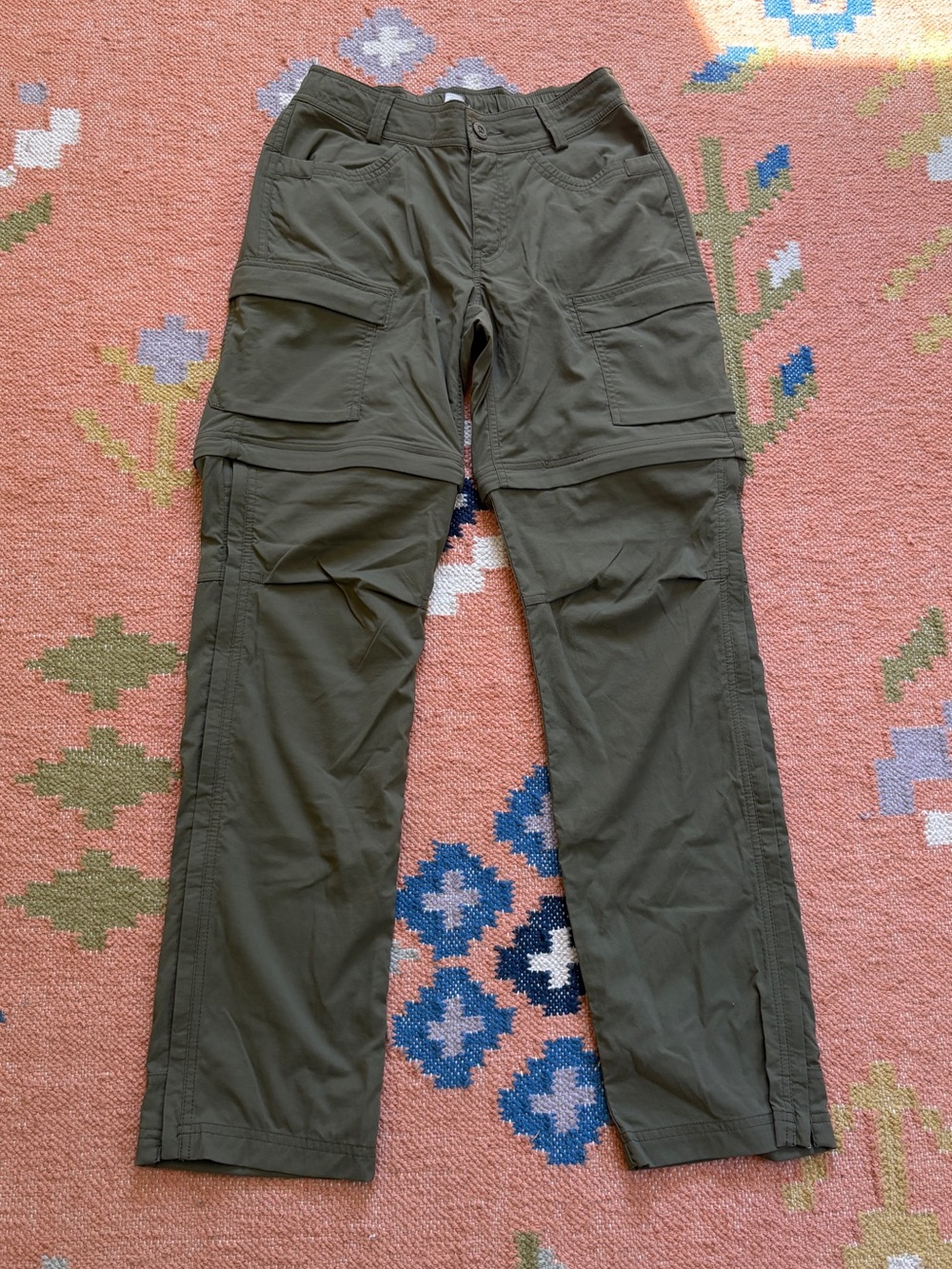 REI Co-op Women’s Sahara Convertible Pants Olive Green Size 2